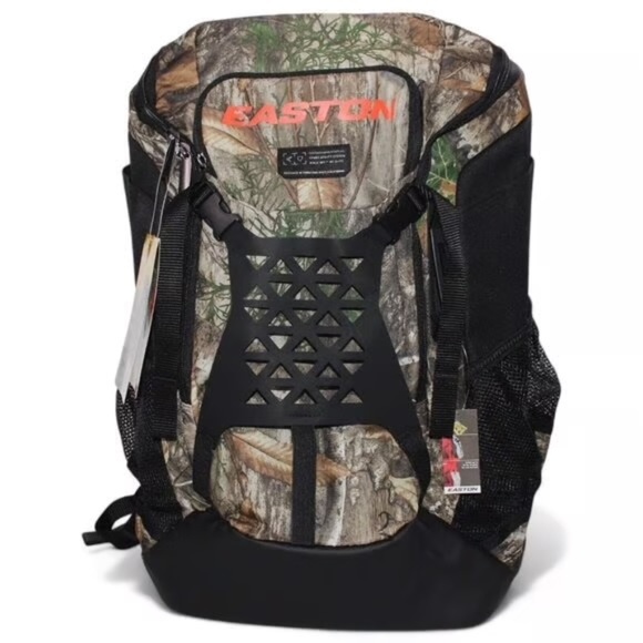 Easton RealTree Walk-Off NX Elite Baseball Backpack With Fence Hook And GearKlip - Picture 1 of 8